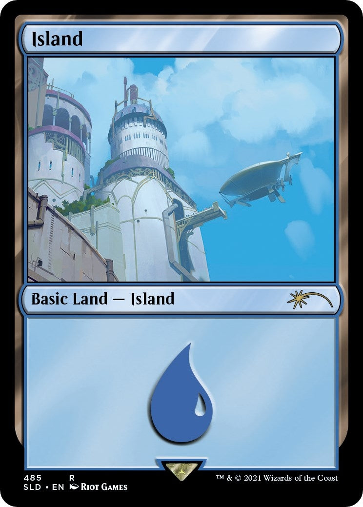 Island Secret Lair x Arcane Lands (485) [SLD]