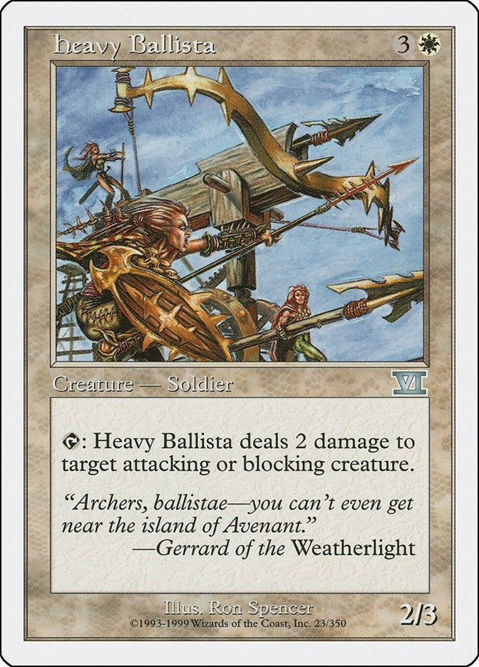 Heavy Ballista (23) [6ED]