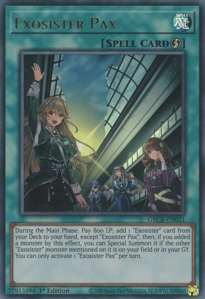 Exosister Pax (GRCR-EN021) [GRCR]
