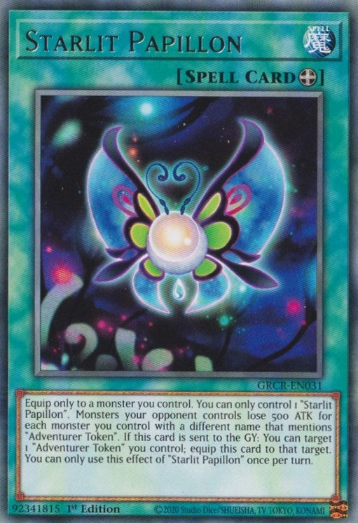 Starlit Papillon [GRCR-EN031] Rare