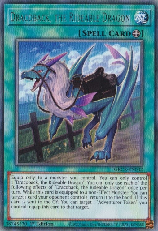 Dracoback the Rideable Dragon (GRCR-EN032) [GRCR]