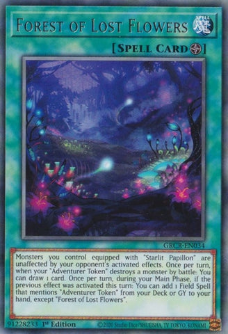 Forest of Lost Flowers (GRCR-EN034) [GRCR]