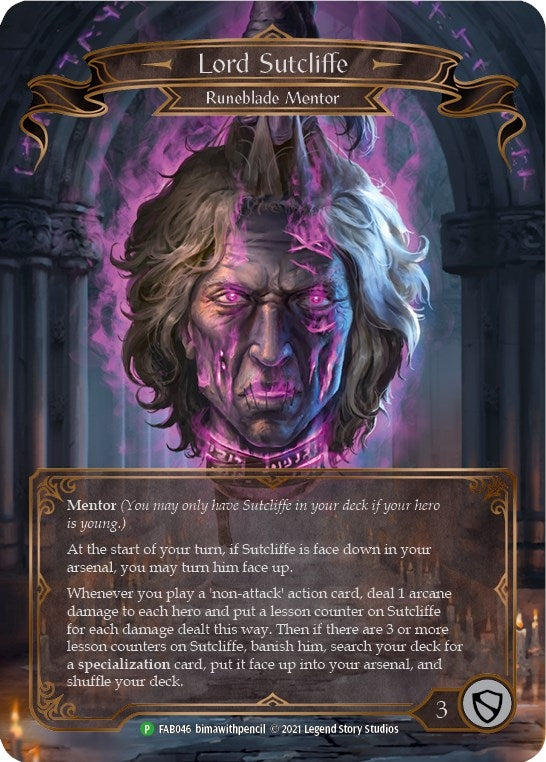 Image for Lord Sutcliffe [Flesh and Blood: Promo Cards]