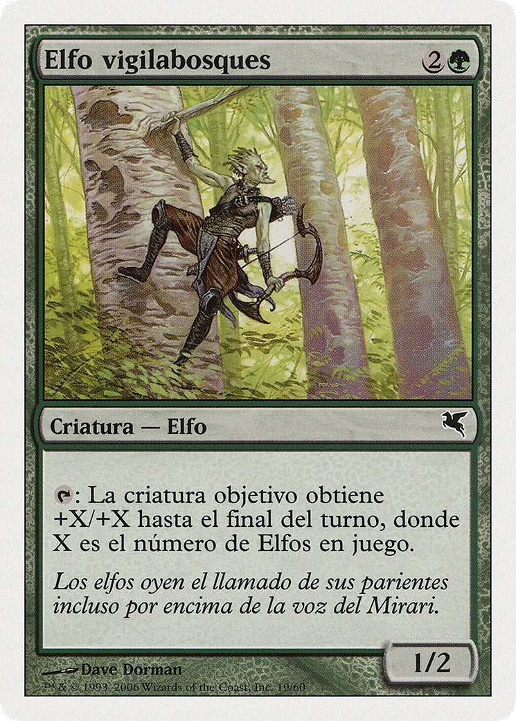 Image for Timberwatch Elf (Spanish) - "Elfo vigilabosques" (B19)