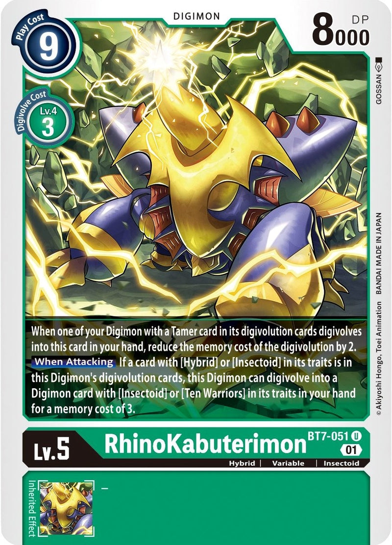 Image for Rhinokabuterimon [Next Adventure]
