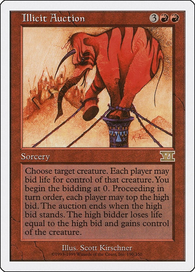 Illicit Auction (190) [6ED]