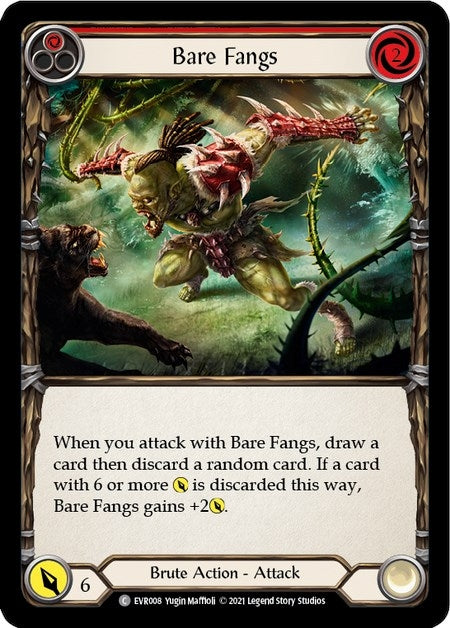 Image for Bare Fangs (Red) [Everfest]