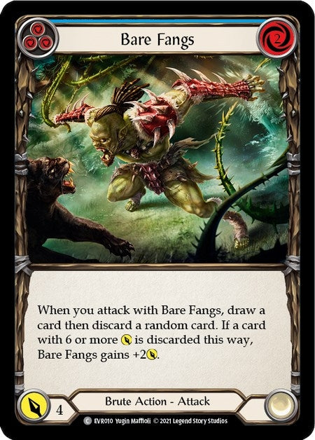 Image for Bare Fangs (Blue) [Everfest]