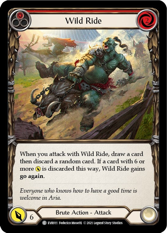 Image for Wild Ride (Red) [Everfest]
