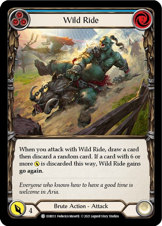 Image for Wild Ride (Blue) [Everfest]