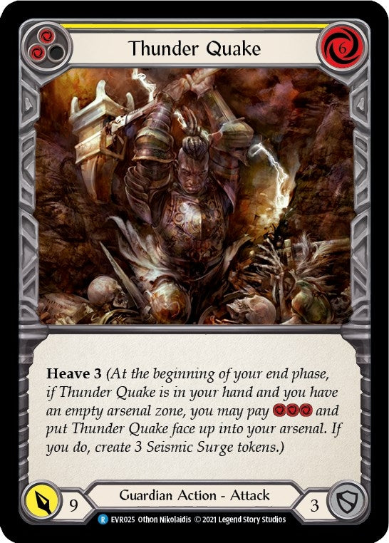 Image for Thunder Quake (Yellow) [Everfest]