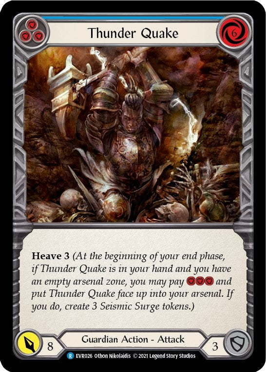 Image for Thunder Quake (Blue) [Everfest]