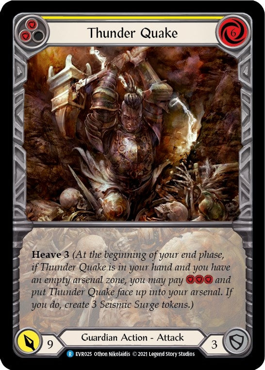 Image for Thunder Quake (Yellow) (Extended Art) [Everfest]