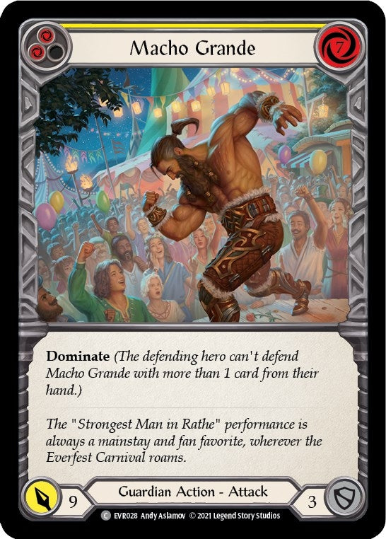 Image for Macho Grande (Yellow) [Everfest]