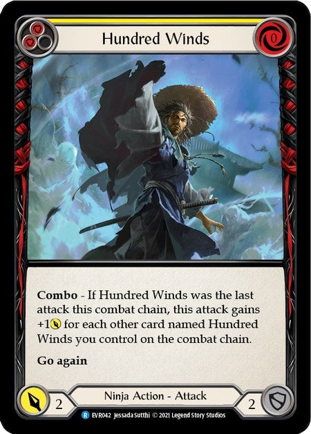 Image for Hundred Winds (Yellow) [Everfest]