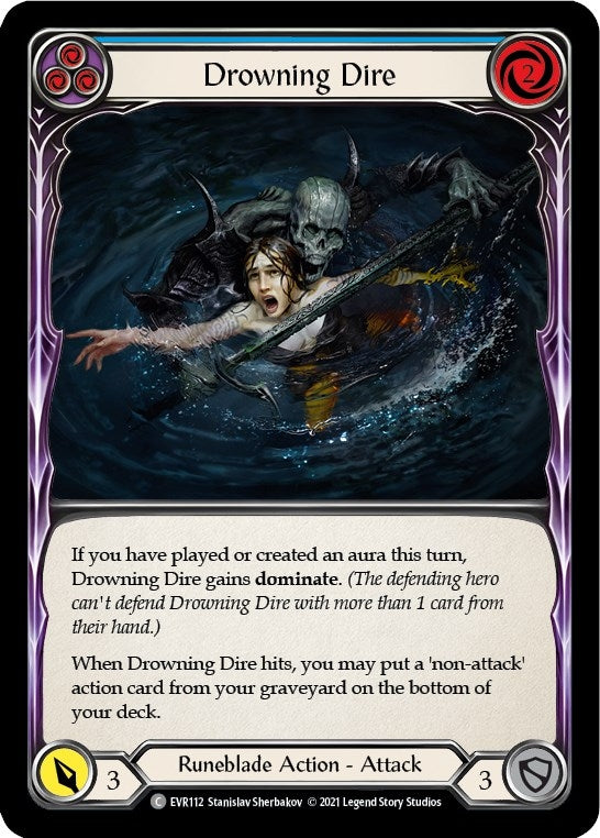 Image for Drowning Dire (Blue) [Everfest]