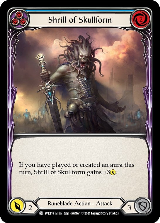 Image for Shrill of Skullform (Blue) [Everfest]