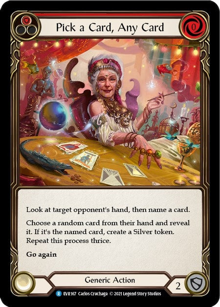Image for Pick a Card, Any Card (Red) [Everfest]