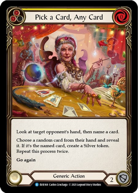 Image for Pick a Card, Any Card (Yellow) [Everfest]
