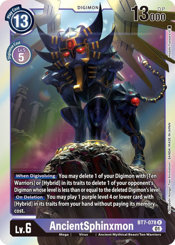 Image for AncientSphinxmon [Next Adventure]