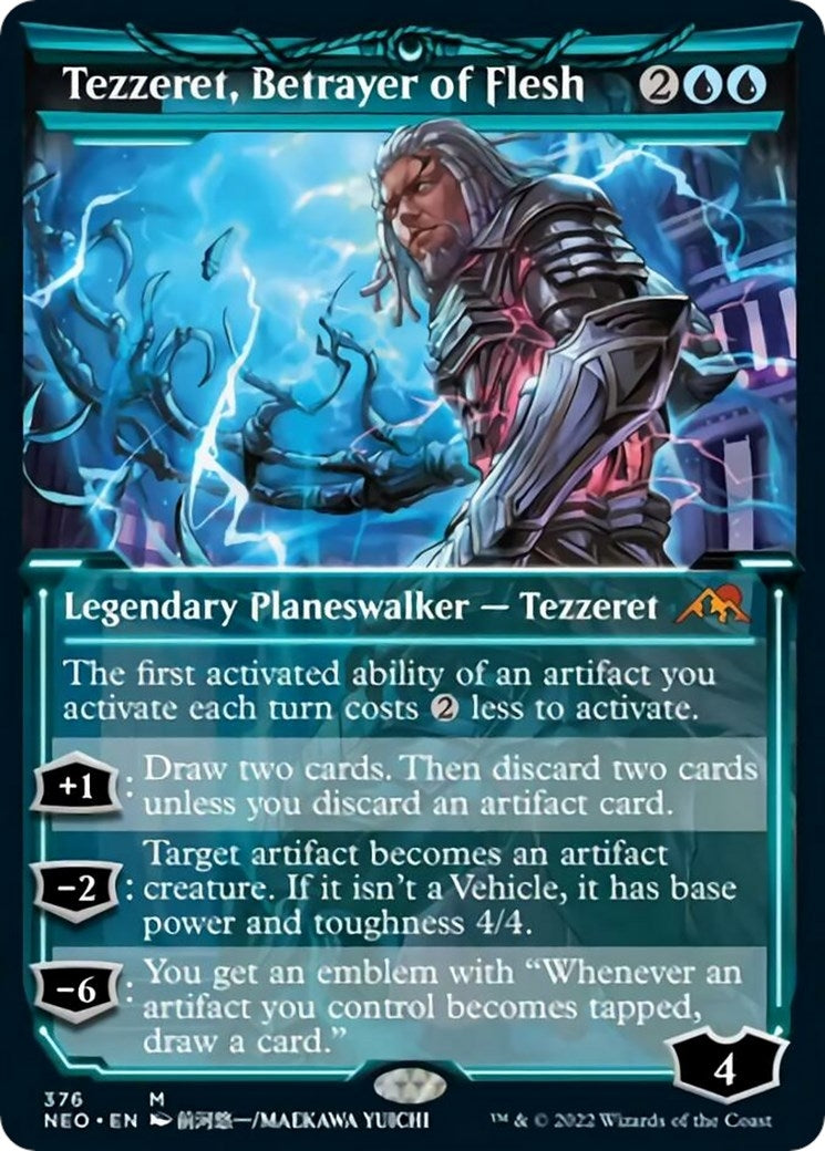Tezzeret Betrayer of Flesh Showcase (376) [NEO]