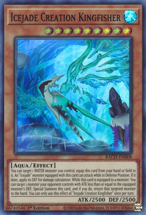 Icejade Creation Kingfisher (BACH-EN008) [BACH]