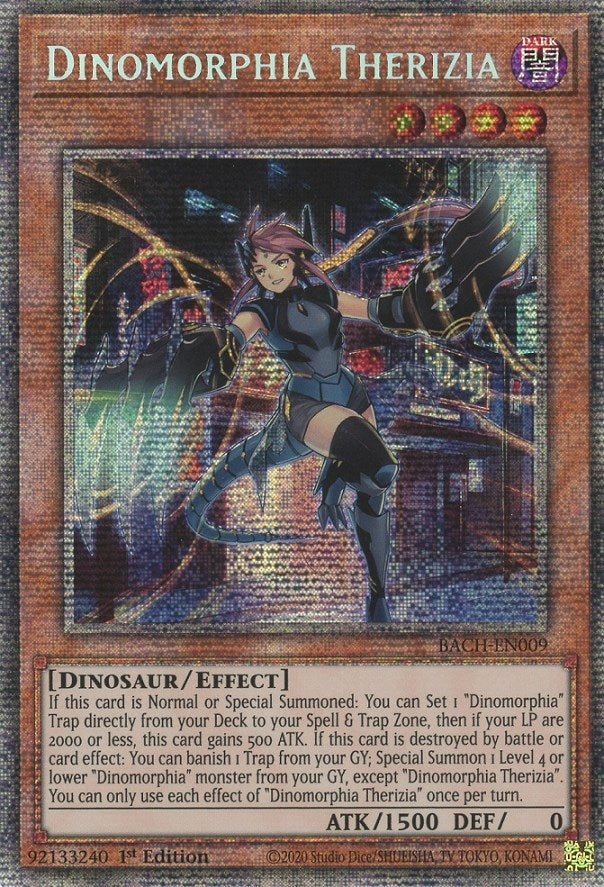 Dinomorphia Therizia Starlight Rare (BACH-EN009) [BACH]