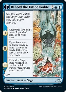 Behold the Unspeakable // Vision of the Unspeakable [Kamigawa: Neon Dynasty]