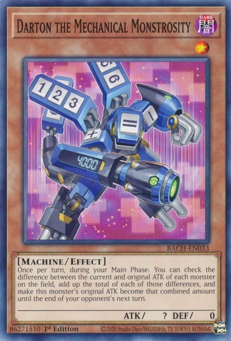 Darton the Mechanical Monstrosity [BACH-EN033] Common