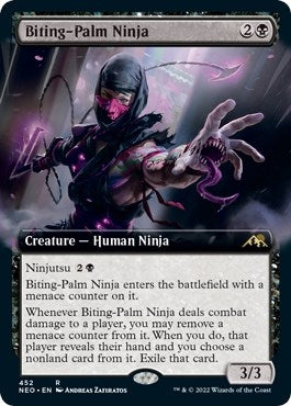 Biting Palm Ninja Extended Art (452) [NEO]