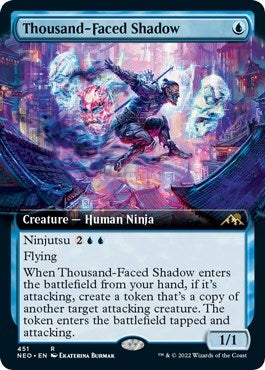 Thousand Faced Shadow Extended Art (451) [NEO]