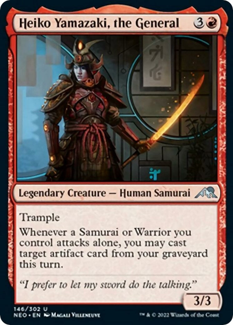 Heiko Yamazaki, the General [Kamigawa: Neon Dynasty]