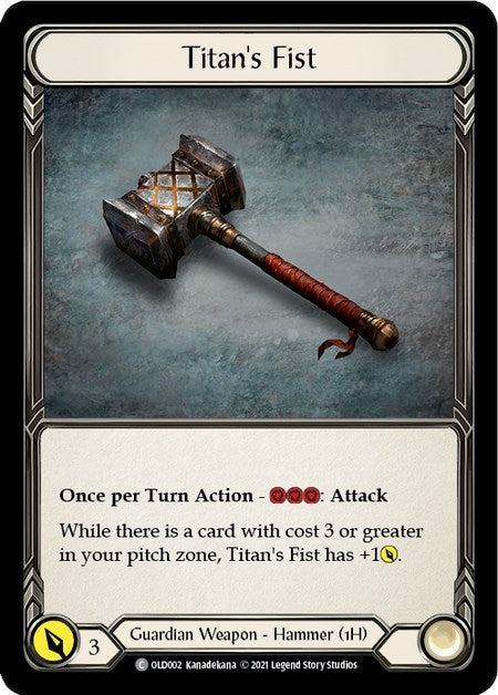Image for Titan's Fist [Blitz Deck: Tales of Aria - Oldhim]