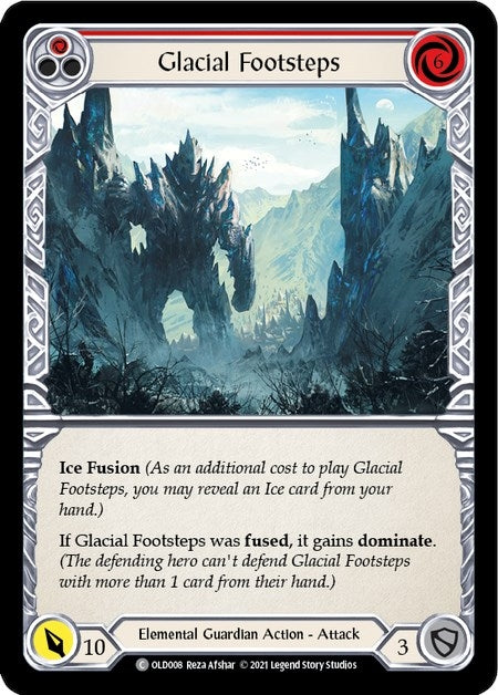 Image for Glacial Footsteps (Red) [Blitz Deck: Tales of Aria - Oldhim]