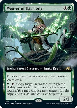 Weaver of Harmony Extended Art (483) [NEO]