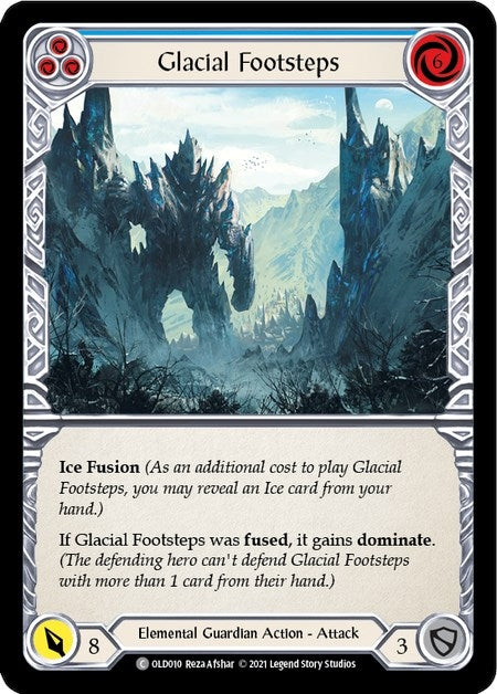 Image for Glacial Footsteps (Blue) [Blitz Deck: Tales of Aria - Oldhim]