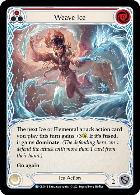 Image for Weave Ice (Red) [Blitz Deck: Tales of Aria - Oldhim]