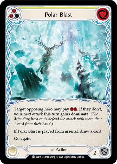 Image for Polar Blast (Yellow) [Blitz Deck: Tales of Aria - Oldhim]