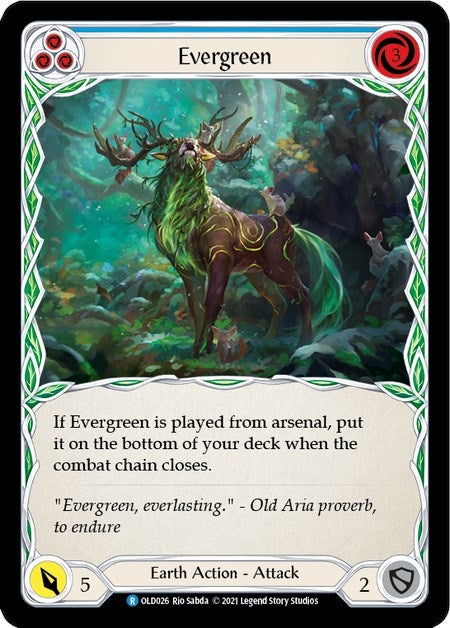 Image for Evergreen (Blue) [Blitz Deck: Tales of Aria - Oldhim]