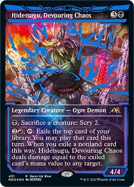 Hidetsugu Devouring Chaos Neon Blue (431) [NEO]