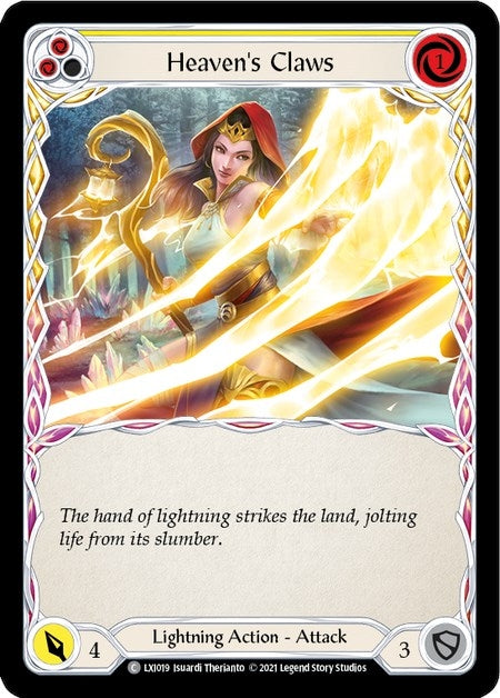 Image for Heaven's Claws (Yellow) [Blitz Deck: Tales of Aria - Lexi]