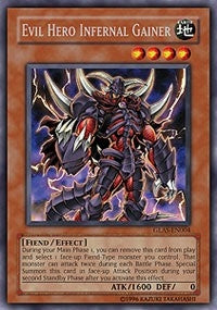 Evil Hero Infernal Gainer (GLAS-EN004) [GLAS]