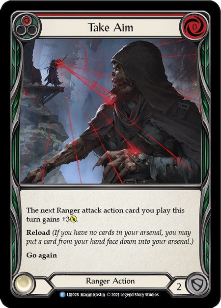 Image for Take Aim (Red) [Blitz Deck: Tales of Aria - Lexi]