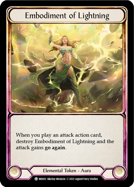 Image for Embodiment of Lightning // Embodiment of Earth [Blitz Deck: Tales of Aria - Briar]