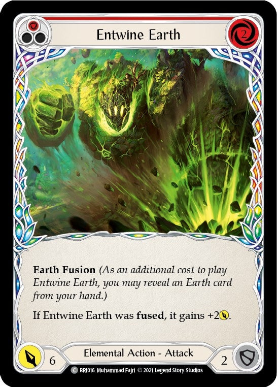Image for Entwine Earth (Red) [Blitz Deck: Tales of Aria - Briar]