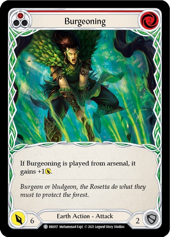 Image for Burgeoning (Red) [Blitz Deck: Tales of Aria - Briar]