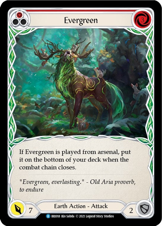 Image for Evergreen (Red) [Blitz Deck: Tales of Aria - Briar]