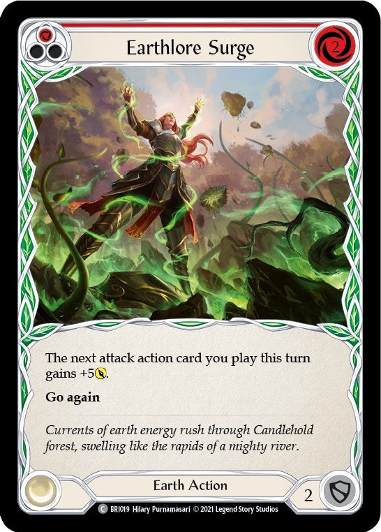 Image for Earthlore Surge (Red) [Blitz Deck: Tales of Aria - Briar]