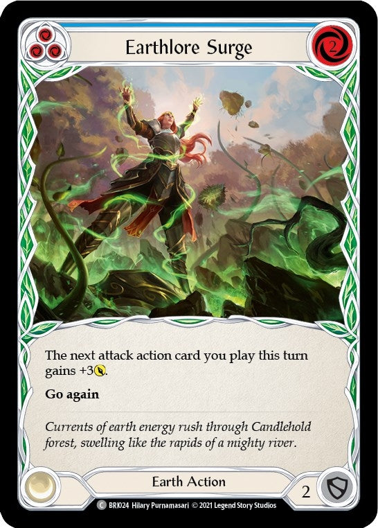 Image for Earthlore Surge (Blue) [Blitz Deck: Tales of Aria - Briar]