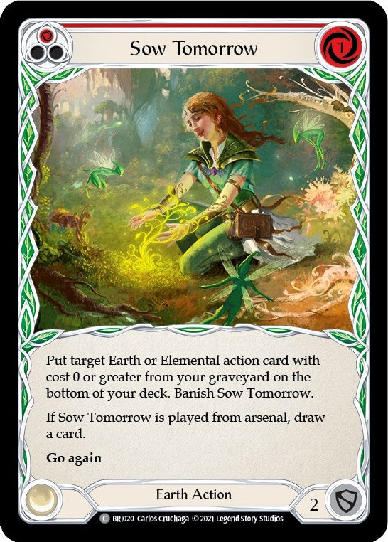 Image for Sow Tomorrow (Red) [Blitz Deck: Tales of Aria - Briar]